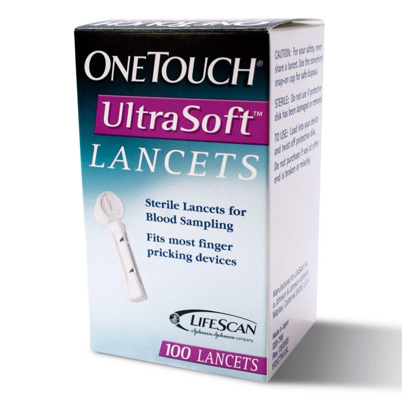 OneTouch Verio Lancets X 100 - 澳洲生活网