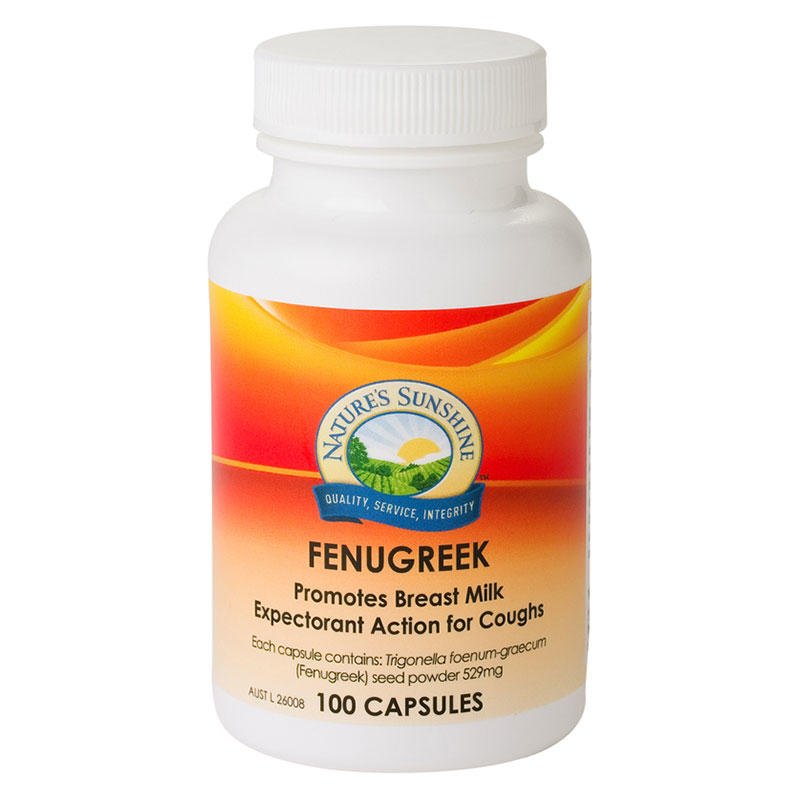 Nature’s Sunshine Fenugreek Cap X 100 澳洲生活网