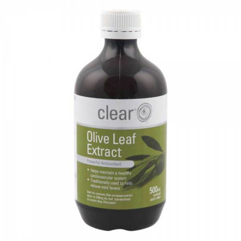 Clear Olive Leaf Extract Oral Liquid 500ml 澳洲生活网